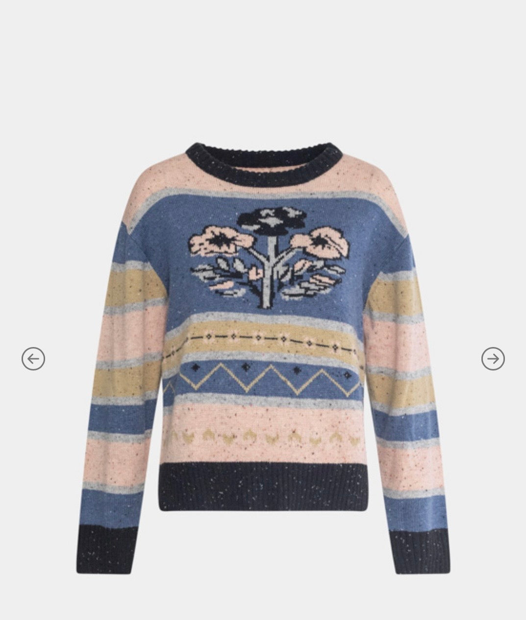 Jersey de punto estampado