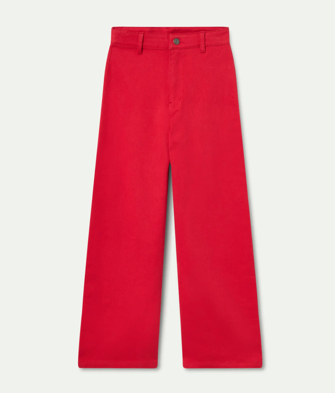 Pantalón tipo vaquero rojo
