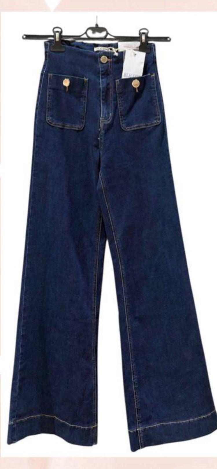 Pantalón vaquero bolsillo delantero