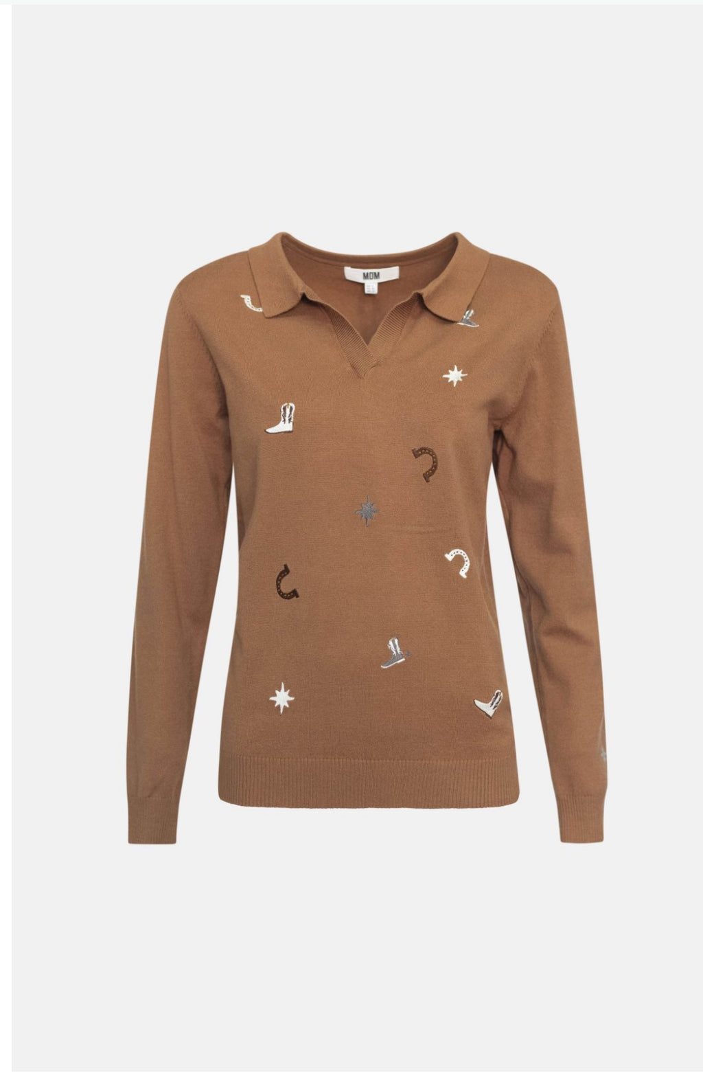 Jersey de punto cuello polo