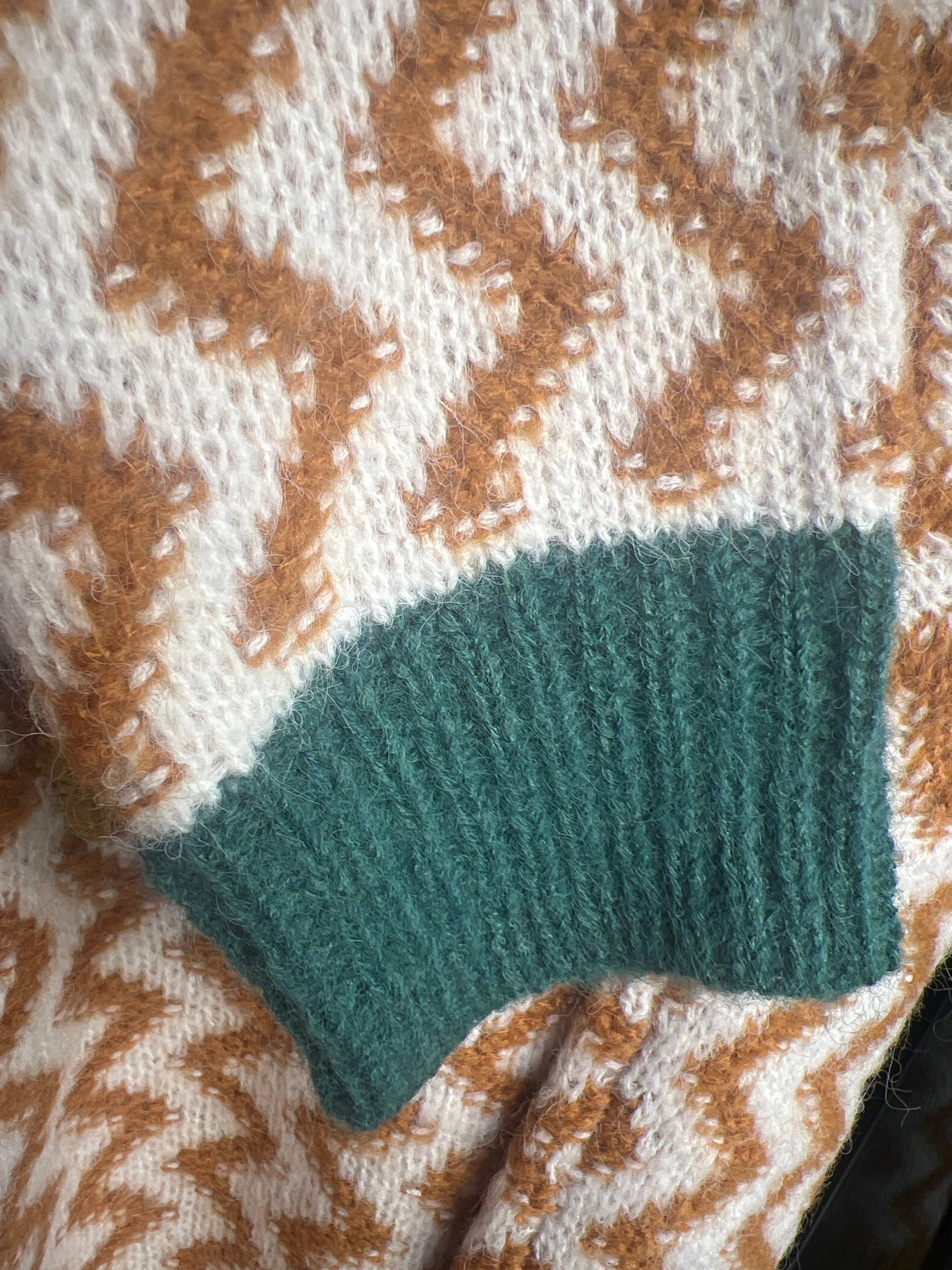 Jersey lana cuello con botones