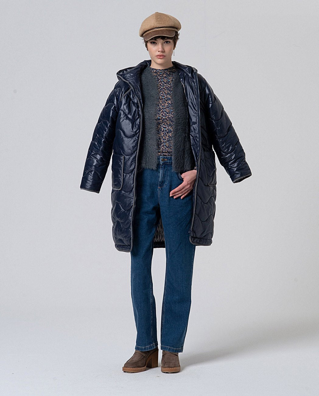 Abrigo acolchado muy ligero