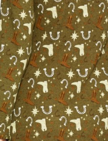 Camiseta de punto cowboy caqui