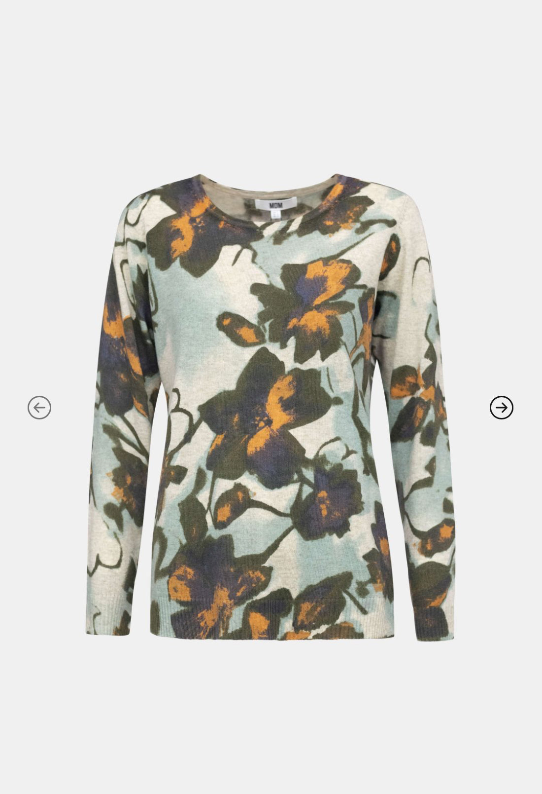 Jersey fino flor difusa