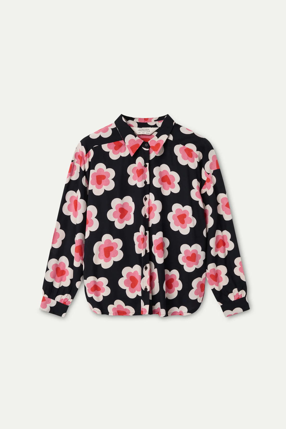 Camisa estampada sweetheart