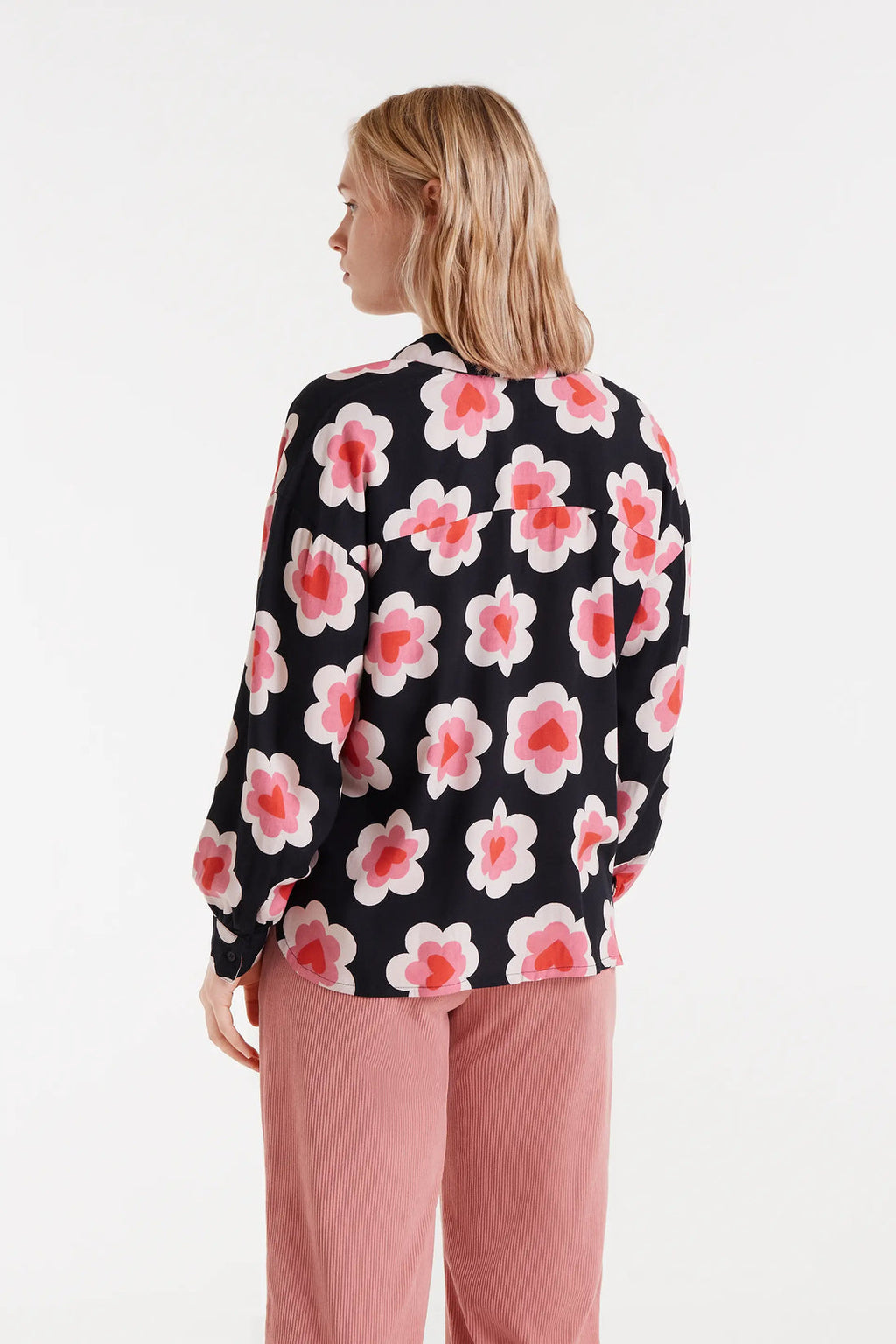 Camisa estampada sweetheart