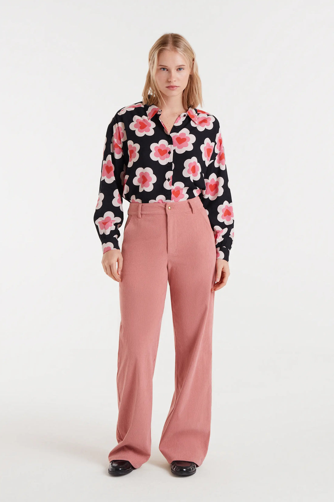 Camisa estampada sweetheart