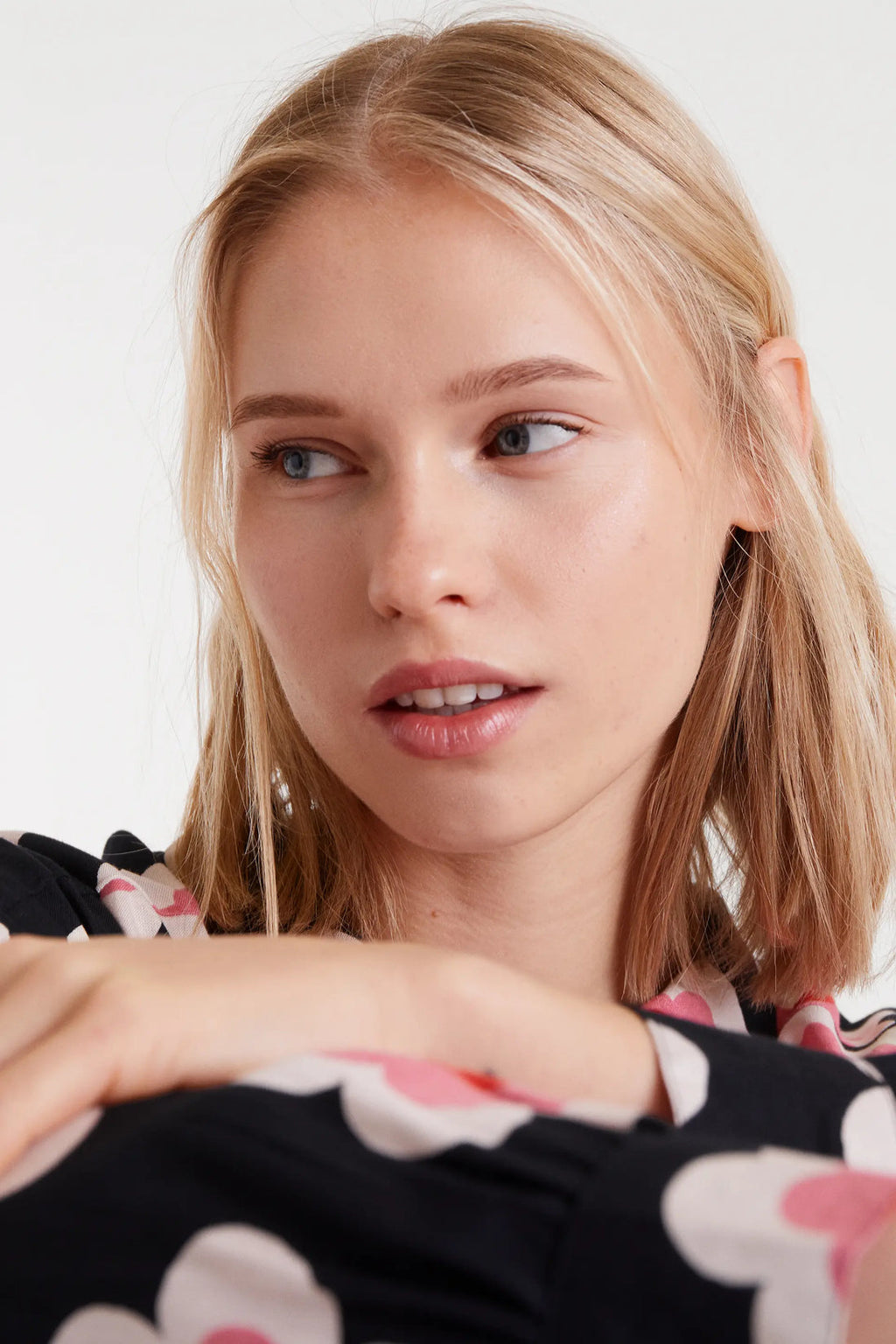 Camisa estampada sweetheart