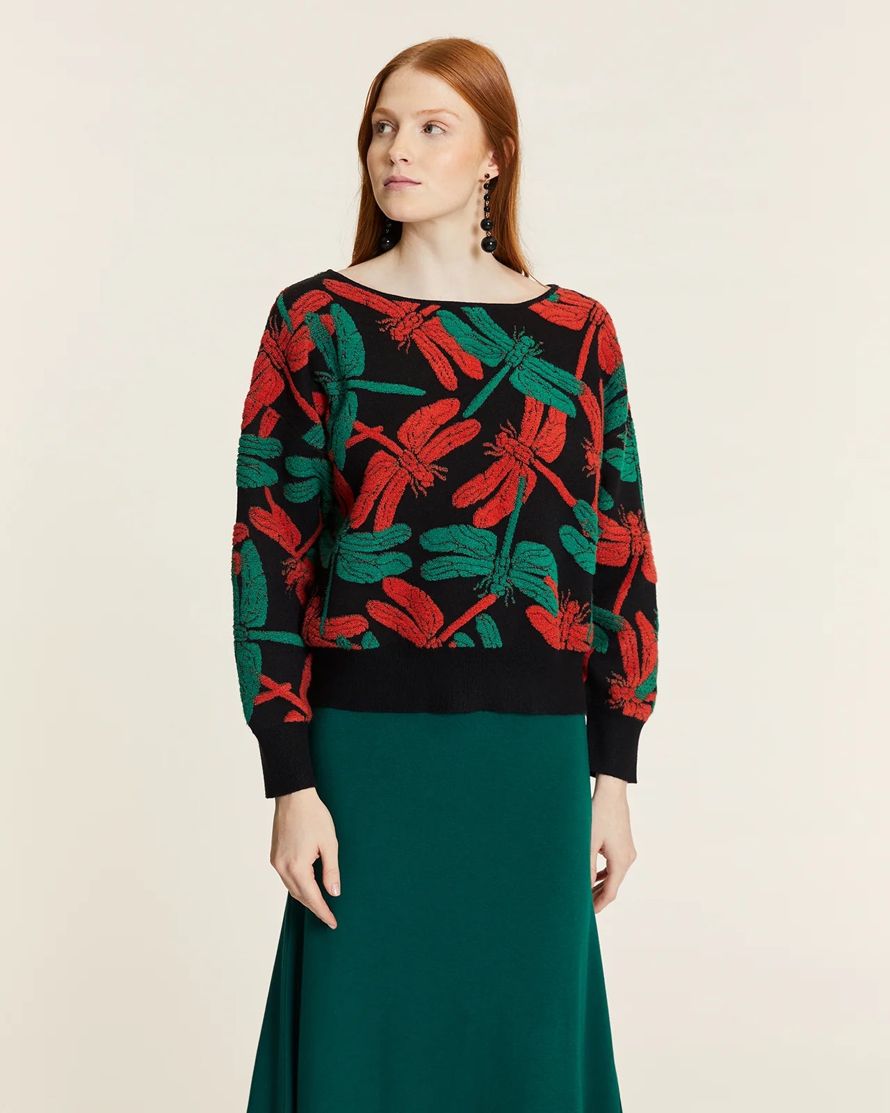 Jersey libélulas relieve