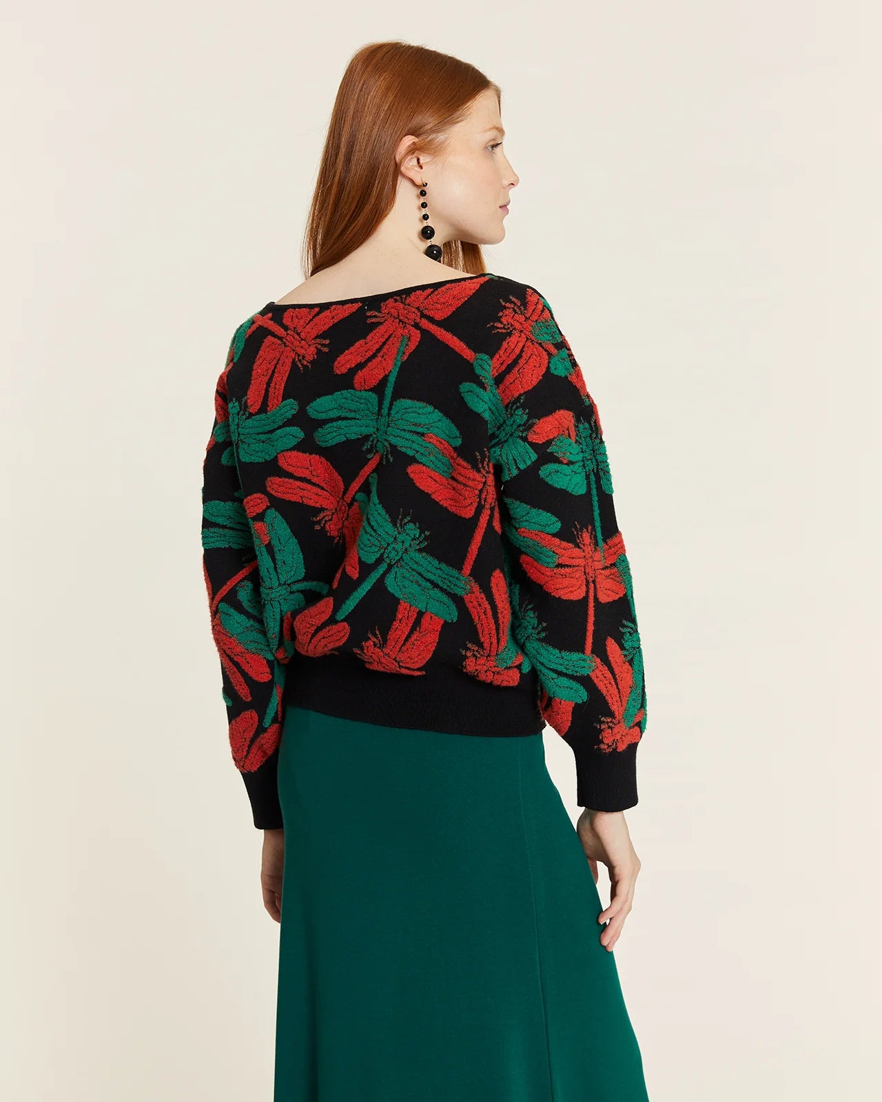 Jersey libélulas relieve