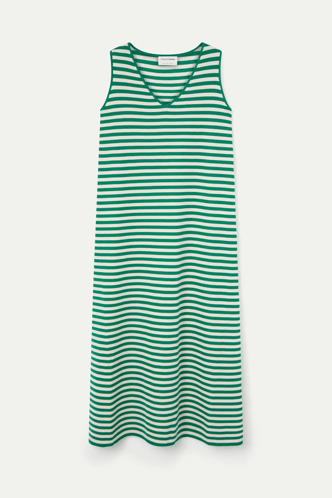 Vestido largo de punto