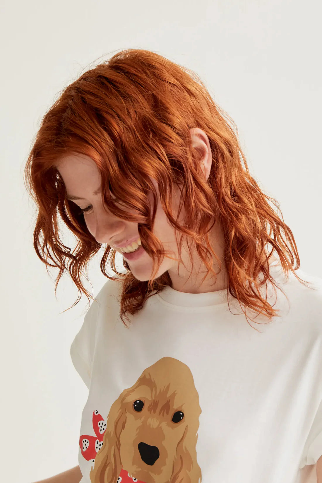 Camiseta manga corta estampado Coker