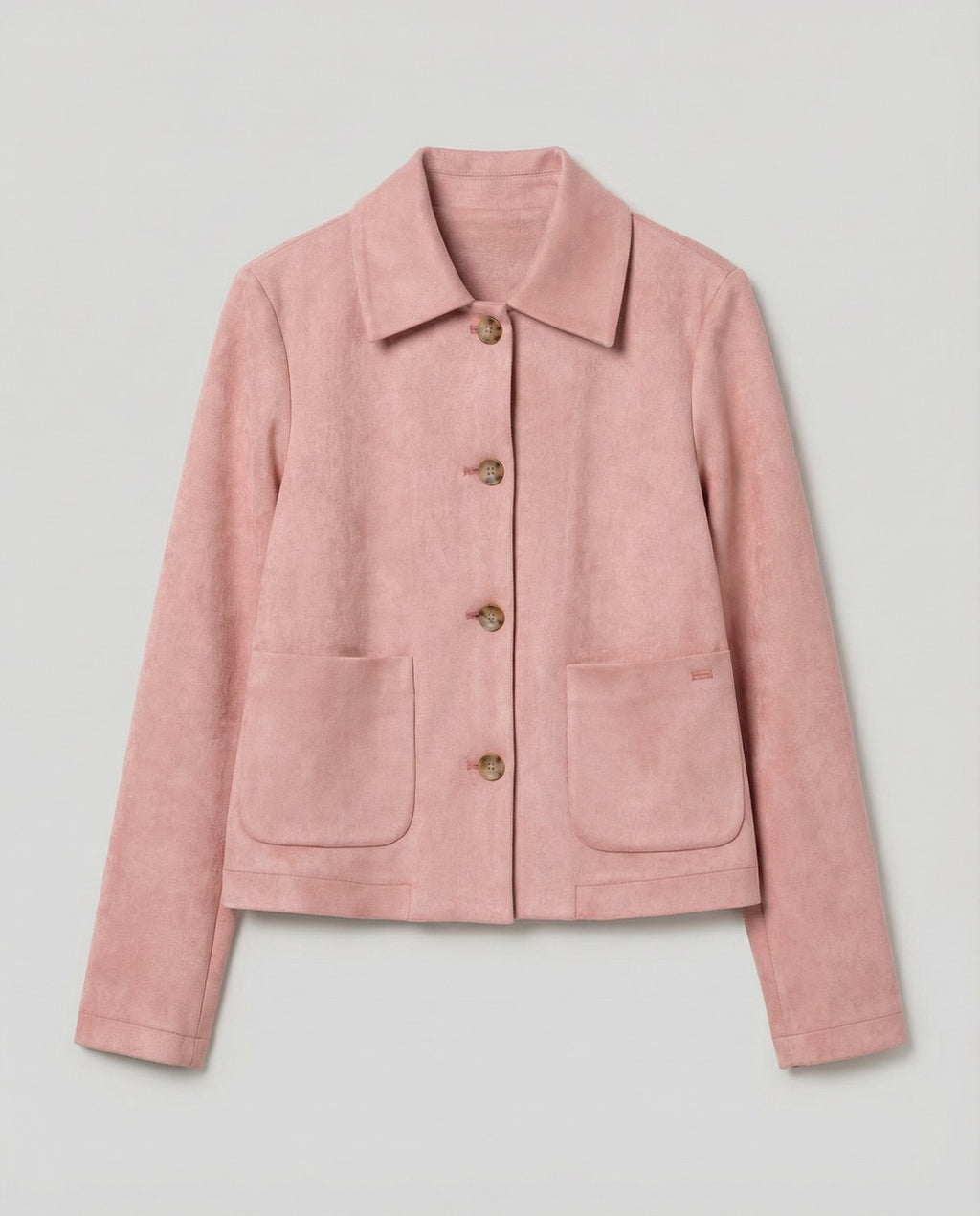 Chaqueta con bolsillos Rosa