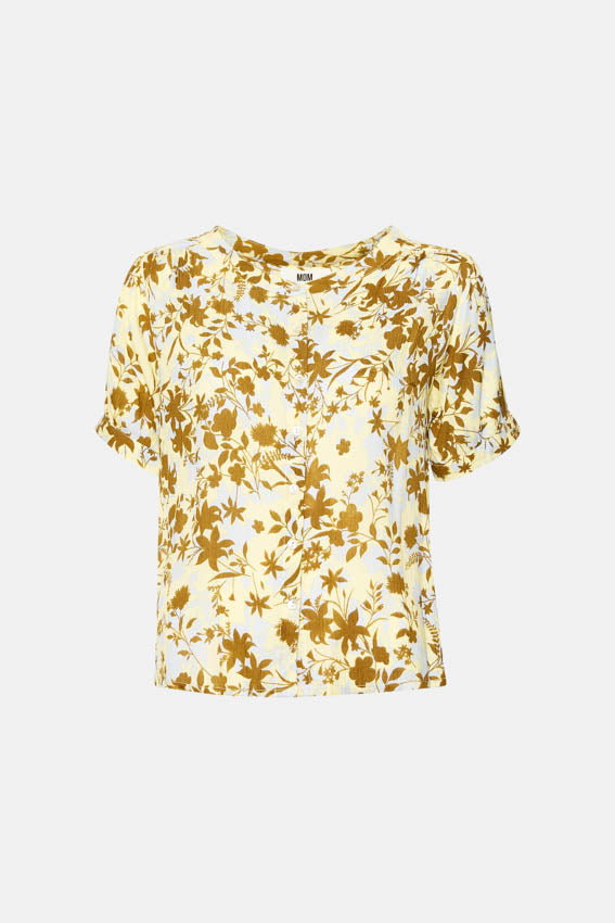 Blusa manga corta floral